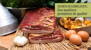 poitrine fumée matières premières